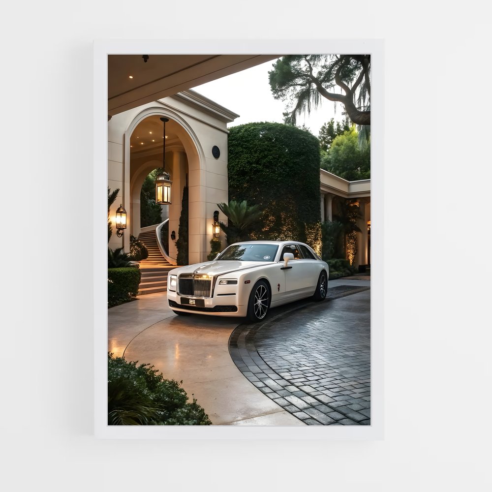 Poster Rolls Royce majestueux – affiche Rolls-Royce (vue 3)